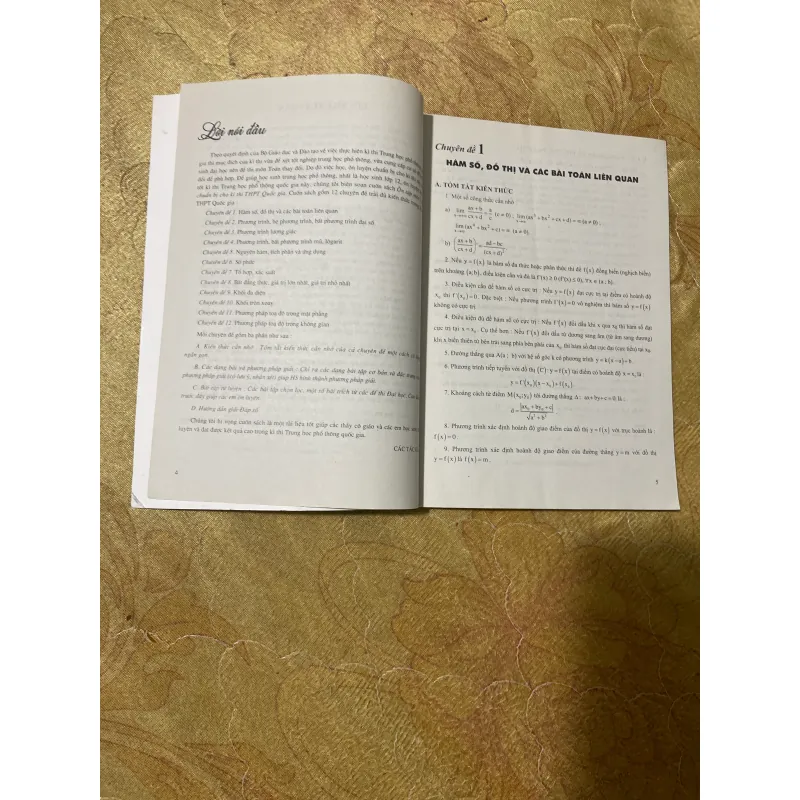 ÔN TẬP MÔN TOÁN CHUẨN BỊ CHO KÌ THI THPTQG & BỘ ĐỀ MÔN TOÁN 728507