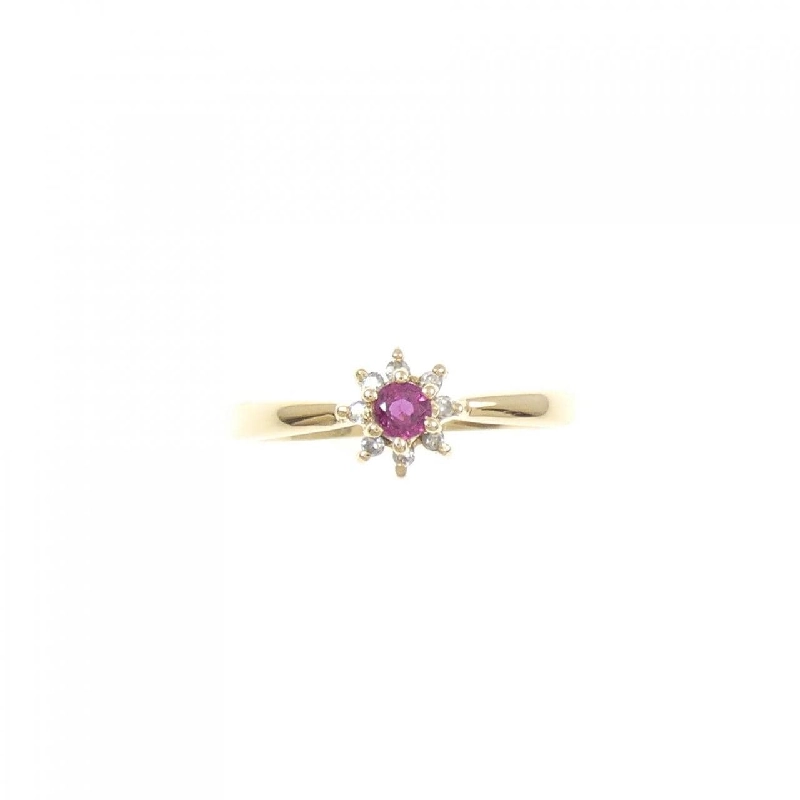 Nhẫn Ruby K18YG - Hàng hiệu Chính hãng 852922