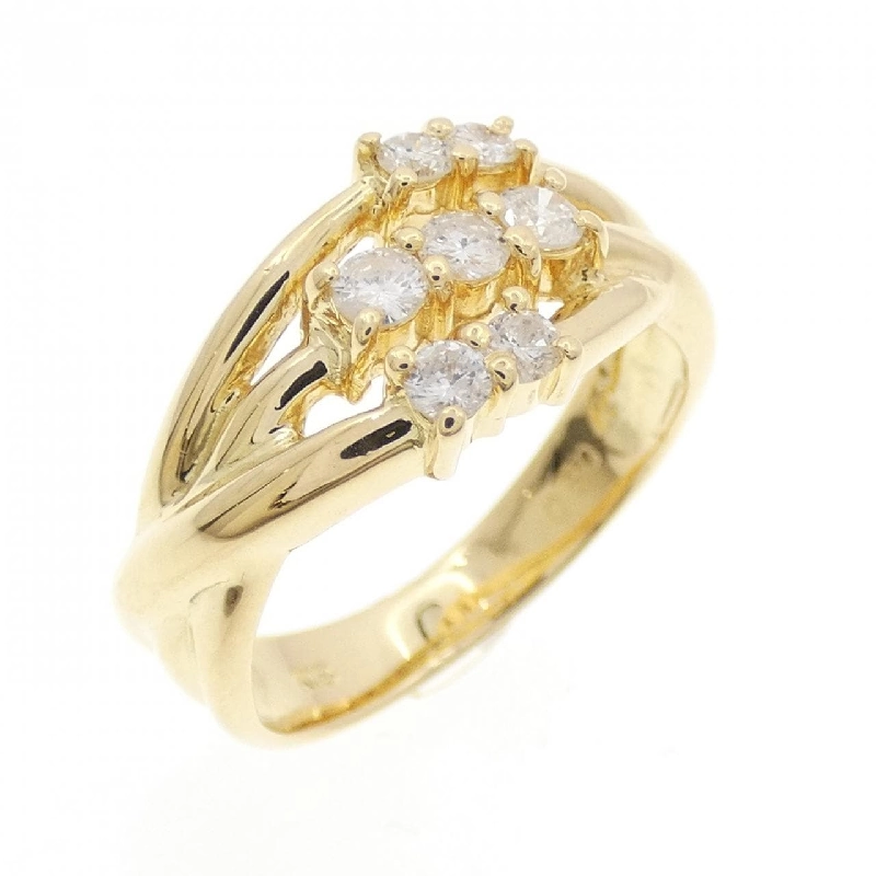 Nhẫn kim cương K18YG 0.30CT - Hàng hiệu Chính hãng 853062