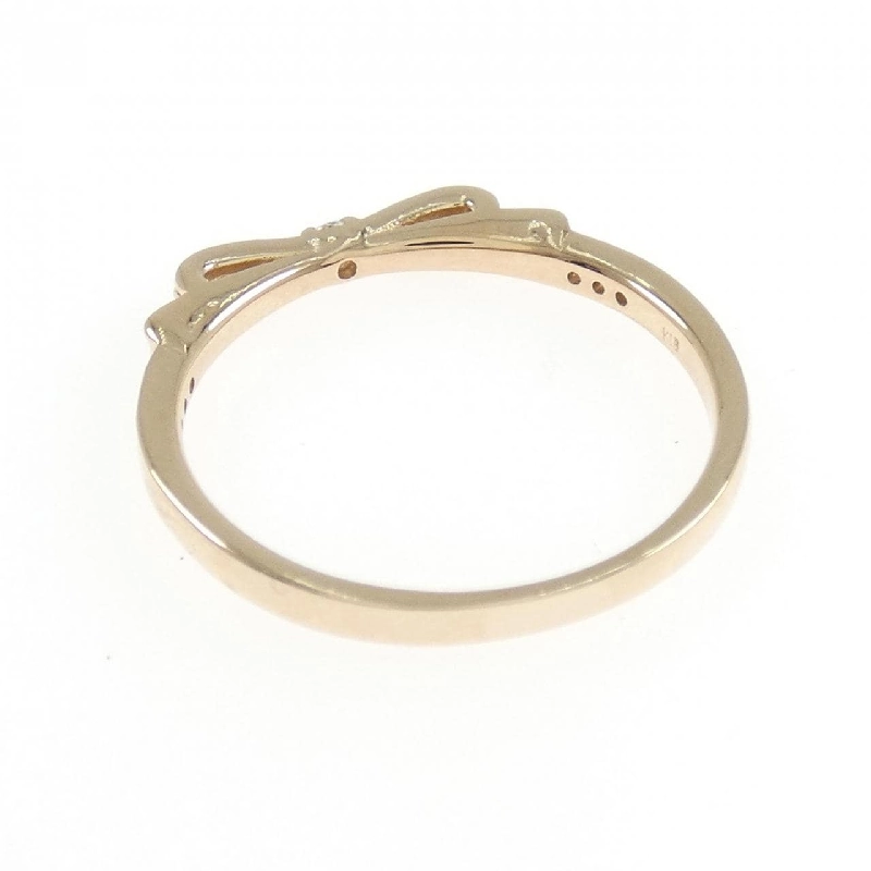 Nhẫn kim cương K18PG có ruy băng 0.15CT 669107