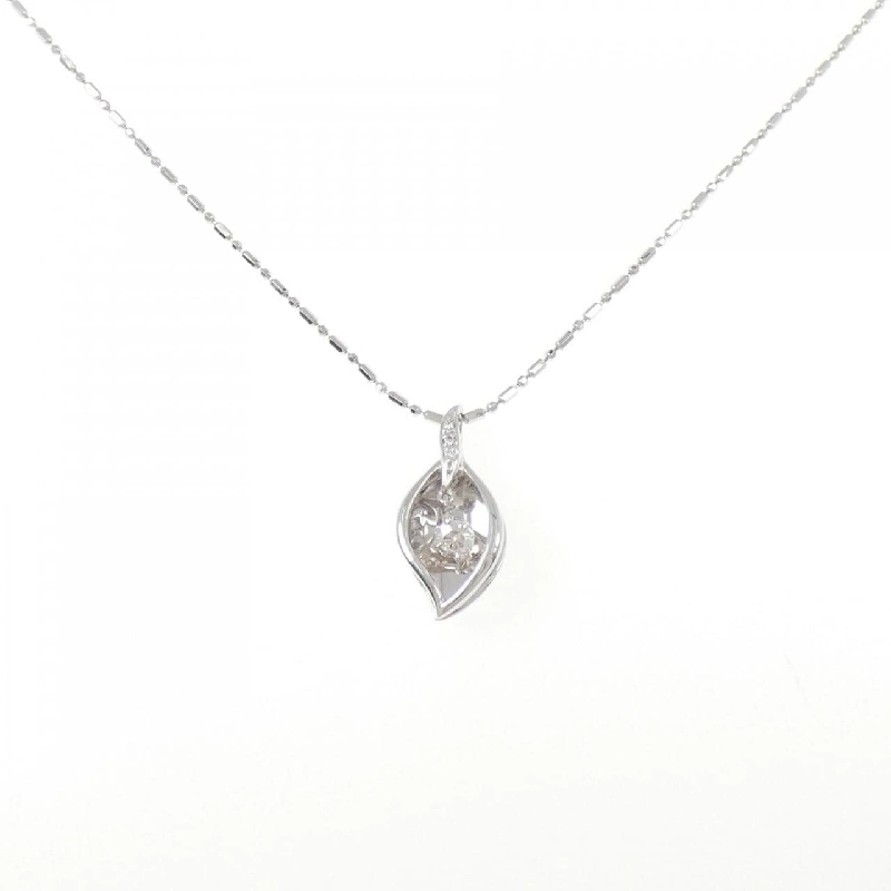 K18WG Dây chuyền kim cương 0.209CT - Hàng hiệu Chính hãng 857410