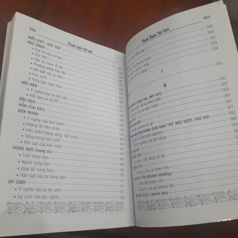 DANH NGÔN THẾ GIỚI, tập 1 (từ A-M) 738128