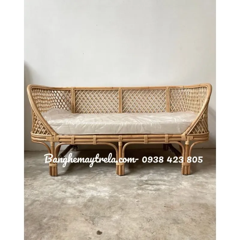 Băng ghế sofa mây dài 598621
