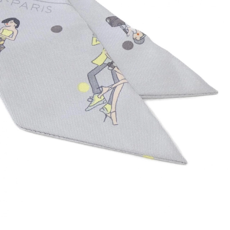 【Sản phẩm chưa sử dụng】Hermès EX-LIBRIS LES PARISIENNE Twilly 063416S khăn quàng 625665