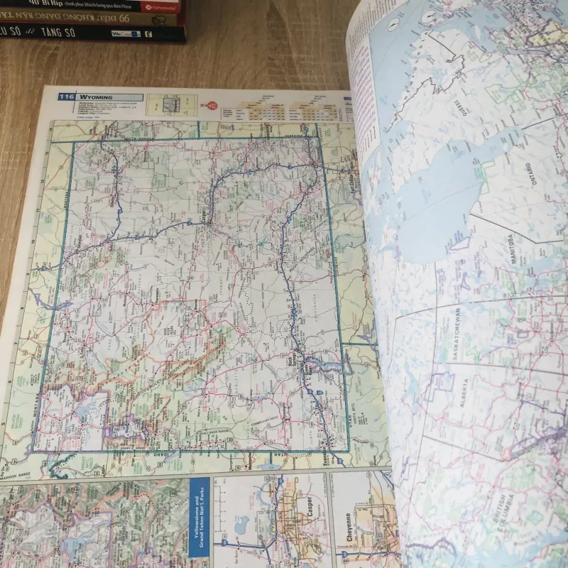 📍 Atlas đường bộ Mỹ – Canada – Mexico (1999) 1020534