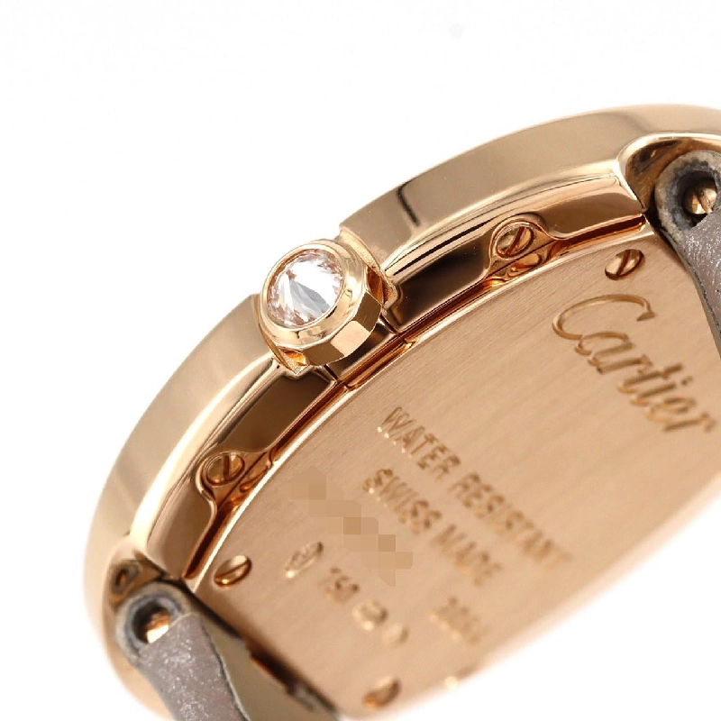 Cartier Baignoire SM PG/D WB520004 PG･RG Quartz - Hàng hiệu Authentic 876452