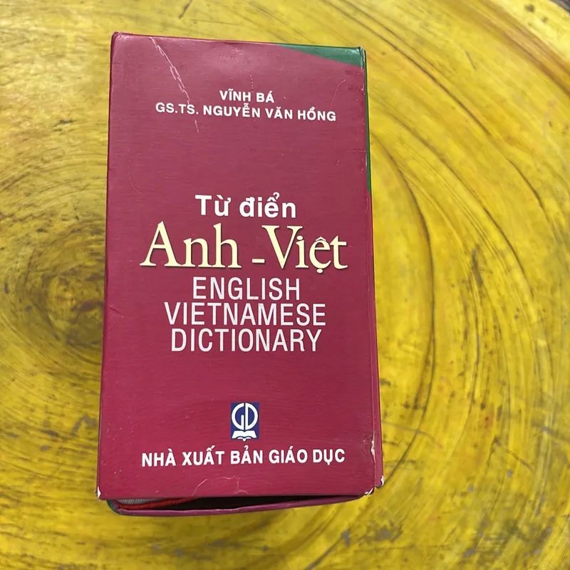 BOXSET  TỪ ĐIỂN ANH - VIỆT ENGLISH- VIETNAMESE DICTIONARY  701224