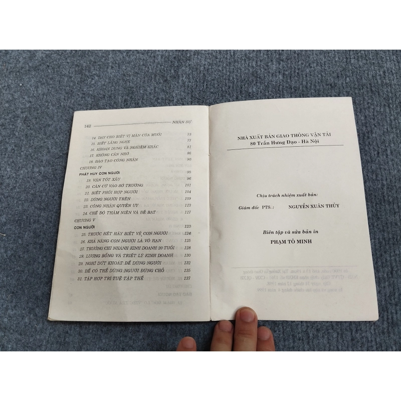 NHÂN SỰ CHÌA KHÓA CỦA THÀNH CÔNG 472328