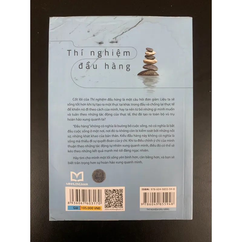 (Sách rất cũ) Thí nghiệm đầu hàng - Michael A. Singer - Đỗ Linh Chi dịch  961552