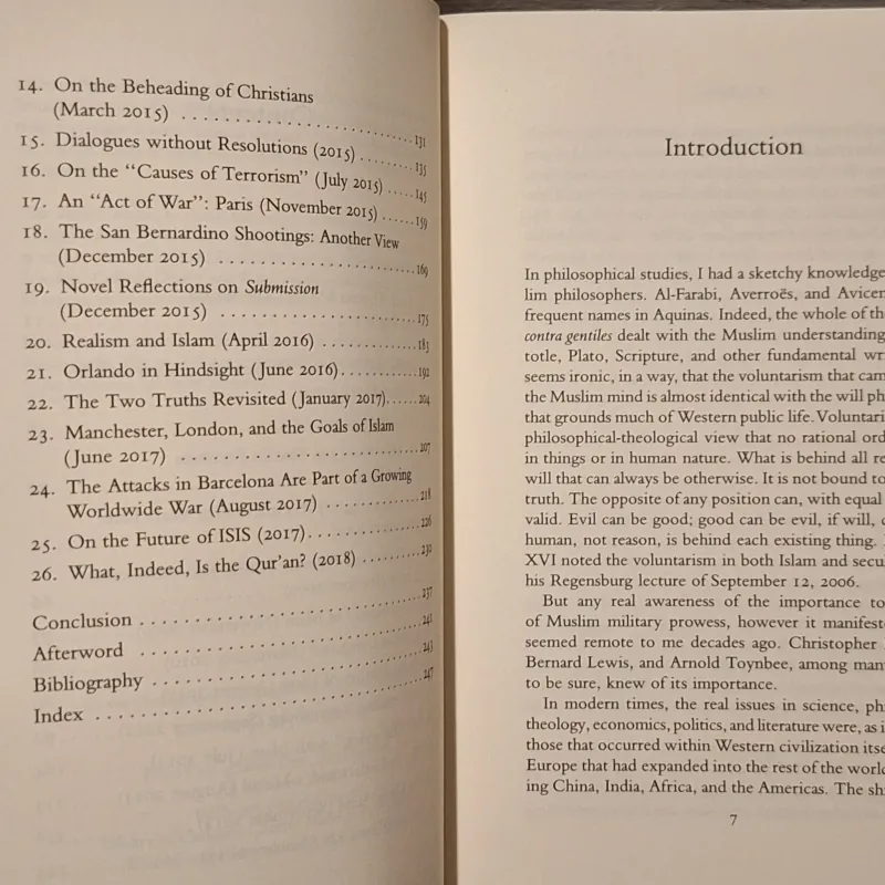 James V. Schall, S.J. - On Islam: A Chronological Record, 2002 – 2018 783199