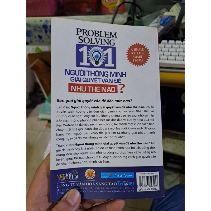 Người thông minh giải quyết vấn đề như thế nào? - Ken Watanabe KỸ NĂNG HCM1008 919918