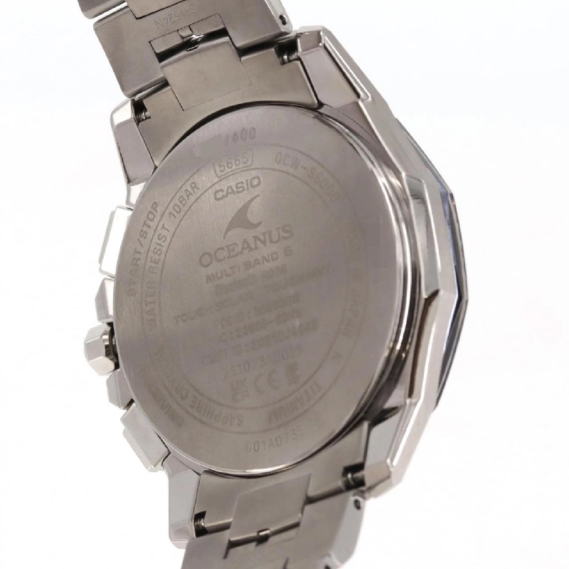 Đồng hồ sóng radio Casio Oceanus Mantle TI LIMITED OCW-S6000PB-7AJR TI Solar Quartz - Hàng hiệu Chính hãng 888128
