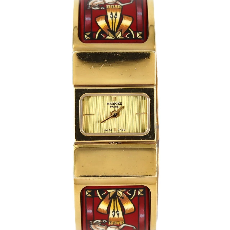 Hermès Roca Enamel GP LO1.201 GP Quartz - Hàng hiệu Authentic 881600