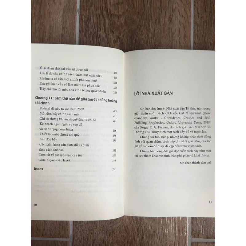 Cách Nền Kinh Tế Vận Hành - Roger E. A. Farmer (NXB Tri Thức) 737993