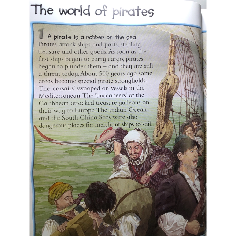 100 Things You Should Know about Pirates MKP BÌA CỨNG mới 85% bẩn nhẹ Andrew Langley HPB2707 NGOẠI VĂN 350808