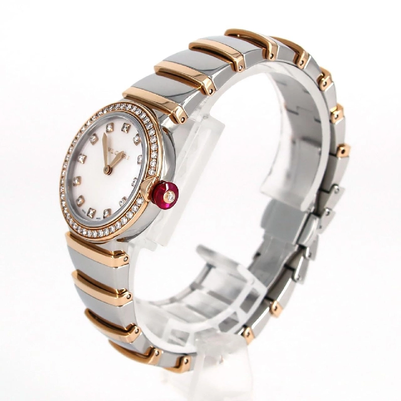 Bulgari Lucea PG Combo/D･12P LUP28SG/LU28WSPGDSPG/12 SSxPG Quartz - Hàng hiệu Chính hãng 882618