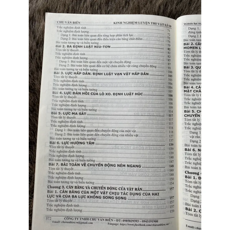 Kinh nghiệm luyện thi Vật Lí 10 (Chu văn Biên, 375 trang) 604424