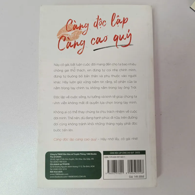 Càng Độc Lập Càng Cao Quý Vãn Tình 1001551