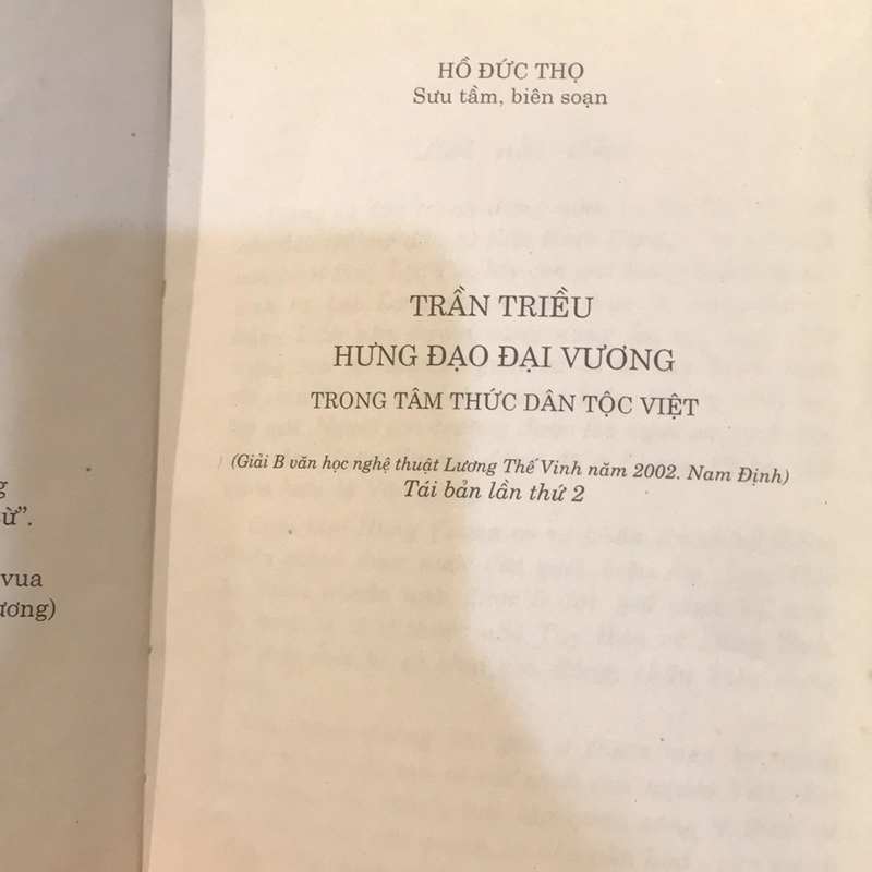 Trần Triều HƯNG ĐẠO ĐẠI VƯƠNG trong tâm thức Dân tộc Việt 479200