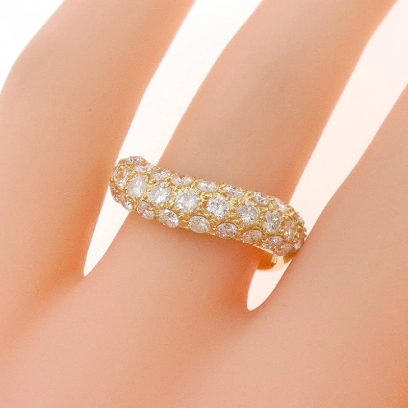 Nhẫn kim cương Pavé K18YG 1.01CT - Hàng hiệu Chính hãng 849360