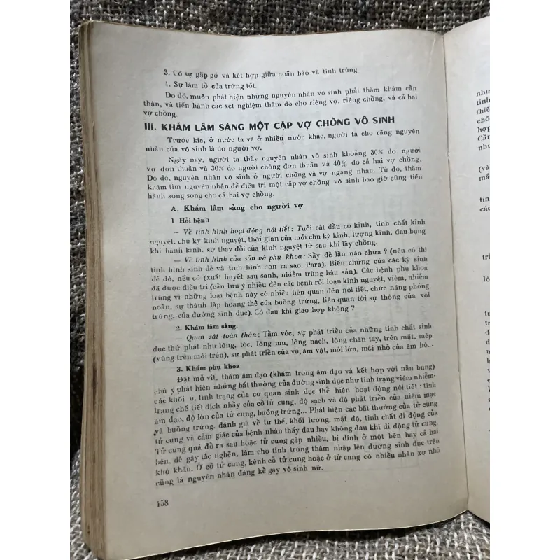 Bài giảng sản phụ khoa 2 tập - 1990, sách khổ lớn; khoảng 700 trang  1006351