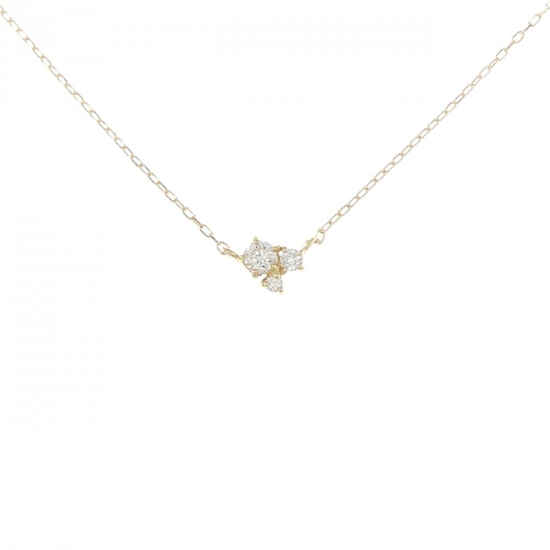 Dây chuyền kim cương K18YG 0.09CT - Hàng hiệu Chính hãng 868841