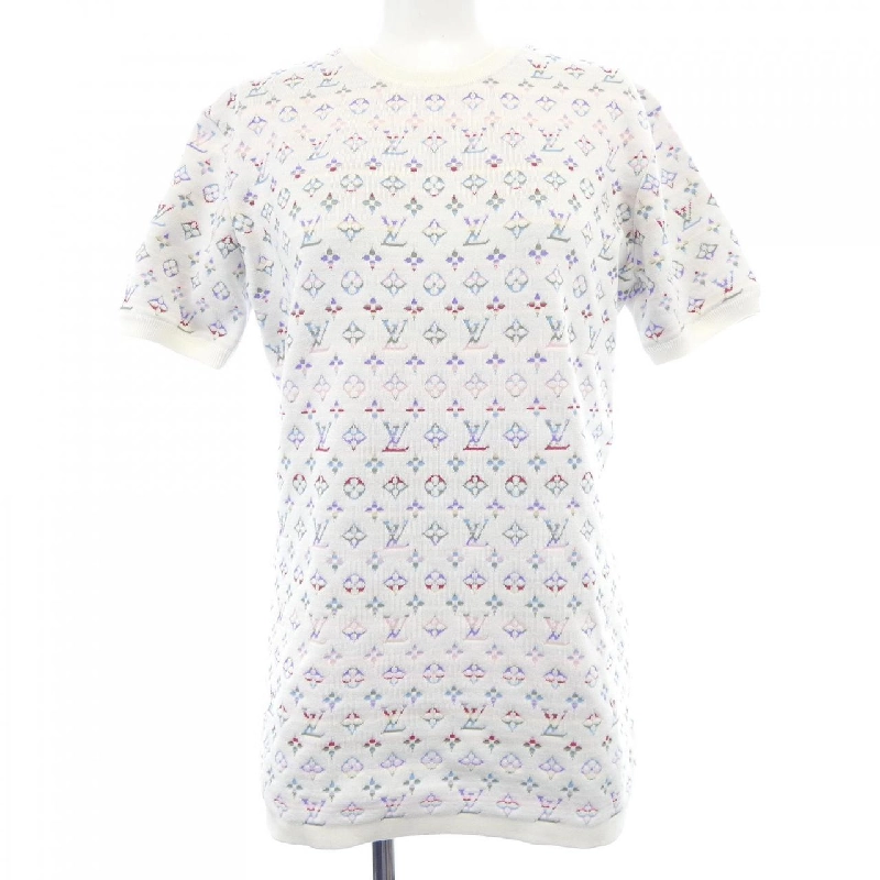 Louis Vuitton LOUIS VUITTON Áo len họa tiết monogram pastel FNKS99TT9 - Hàng hiệu Chính hãng 633511