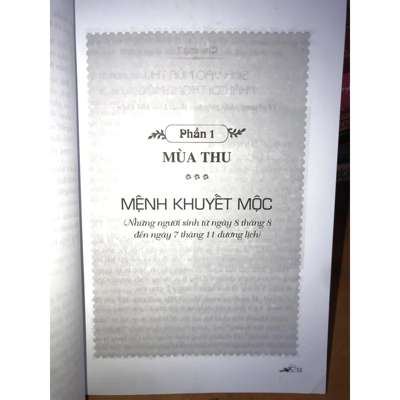 Đổi vận cho người Mệnh khuyết - Quyển Thu đông 707689