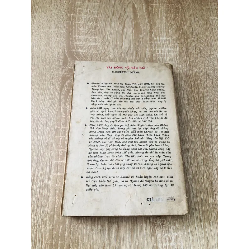 KARATE CĂN BẢN ( Lạc Hà) - 160 trang, nxb: 1988 - Giá: 60k 1011032