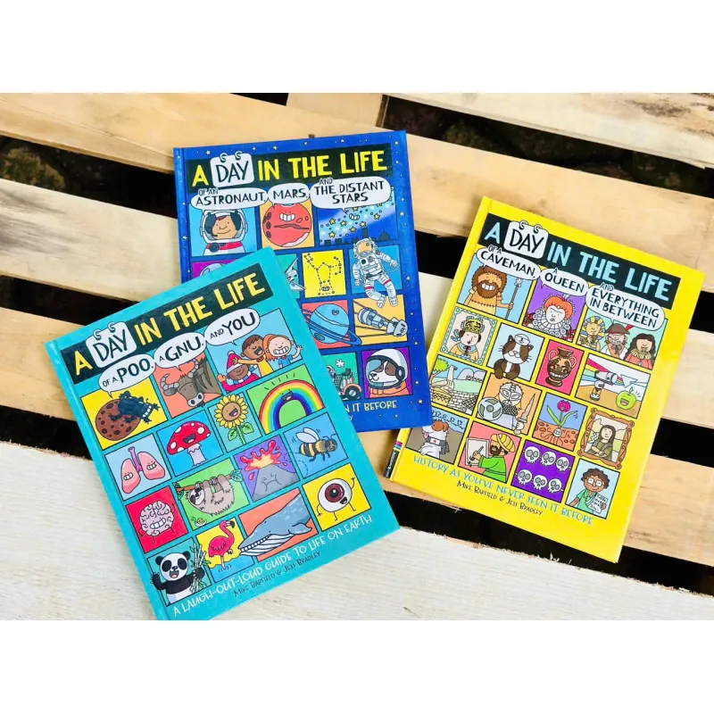 A Day in the Life of a poo , a GNU and You - 3 books bìa cứng 793126