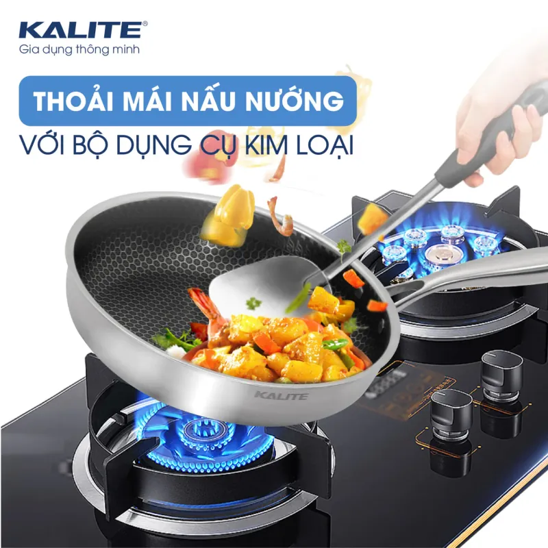 Chảo KALITE KL-326 inox 3 lớp triply – dẫn và giữ nhiệt tốt 956961