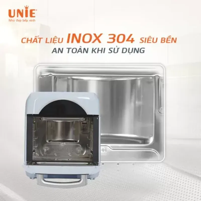 Nồi chiên hơi nước UNIE STEAM COLOR dung tích 15L chiên hấp 2 trong 1 706278