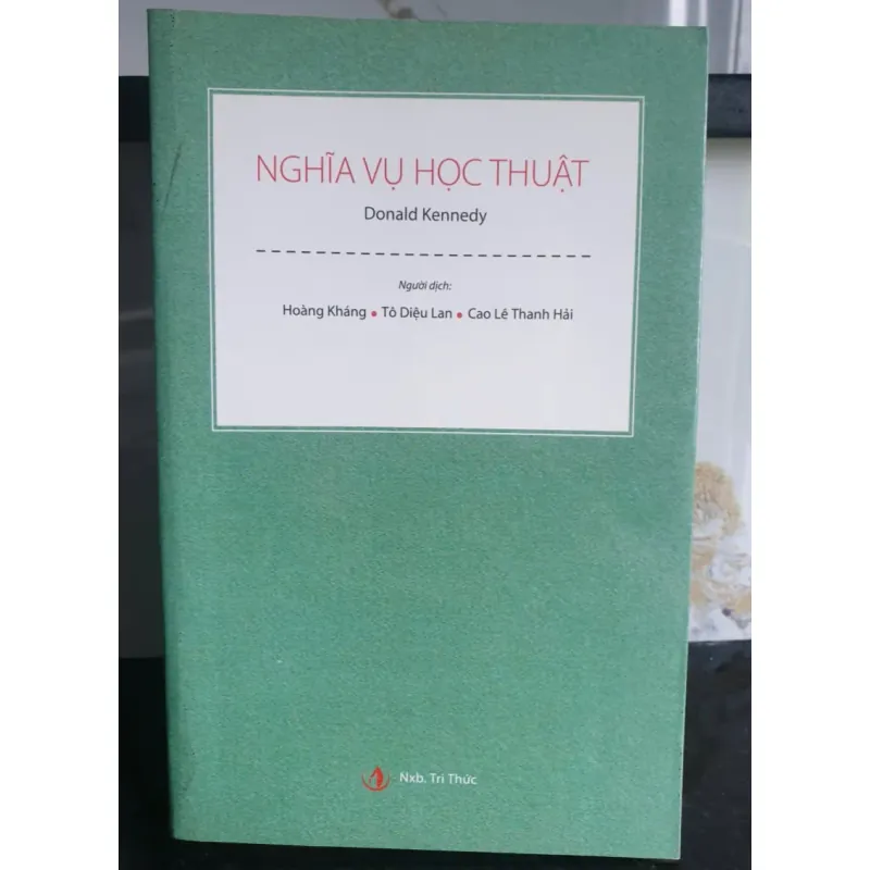 Sách Nghĩa vụ học thuật- Donald Kennedy mới 90% 674734