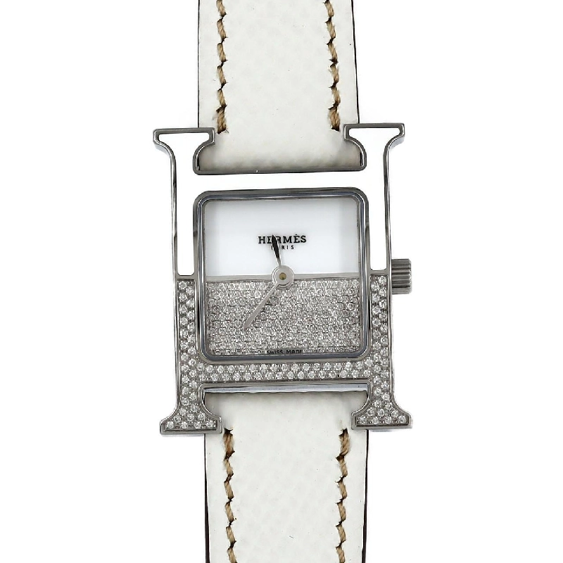 Đồng hồ H của Hermès H-Watch Double Jeu HH1.234 SS Quartz - Hàng hiệu Chính hãng 881959