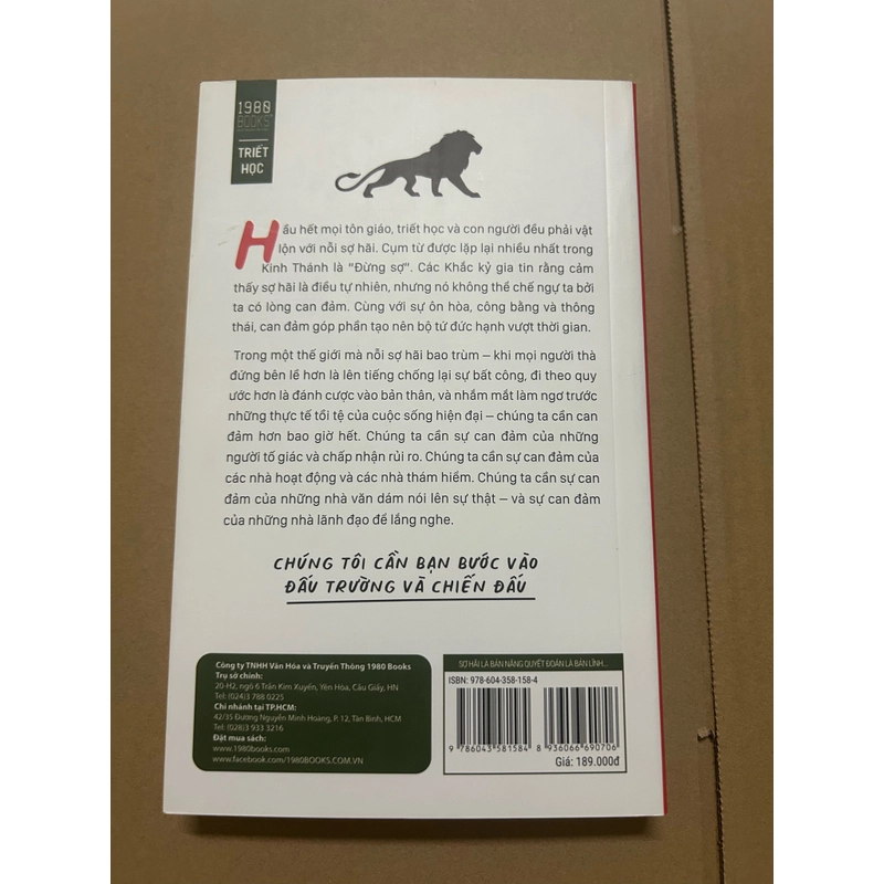 Sợ hãi là bản năng quyết đoán là bản lĩnh can đảm là tôi luyện 473447
