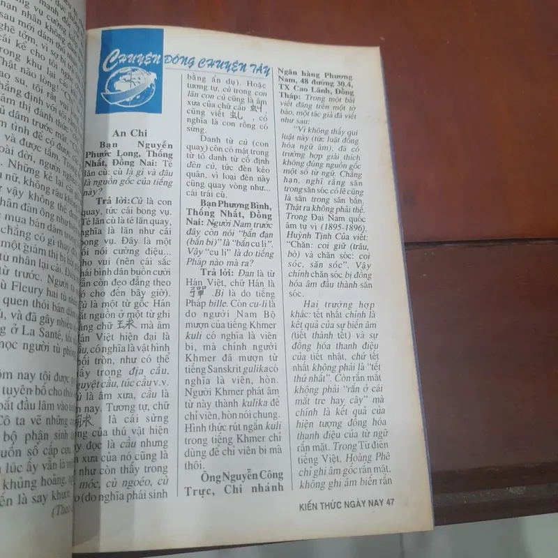 KIẾN THỨC NGÀY NAY số 346 ngày 20.3.2000 734984