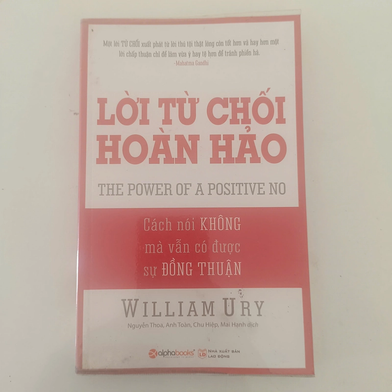 Lới từ chối hoàn hảo - William Ury 541010