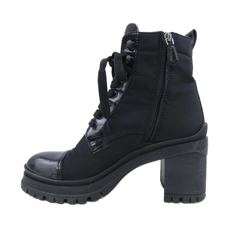 Giày boot PRADA với logo tam giác RE-NYRON 1T708M 657248