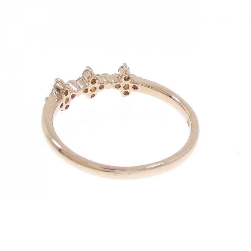 Nhẫn kim cương hoa K18PG 0.20CT 667197