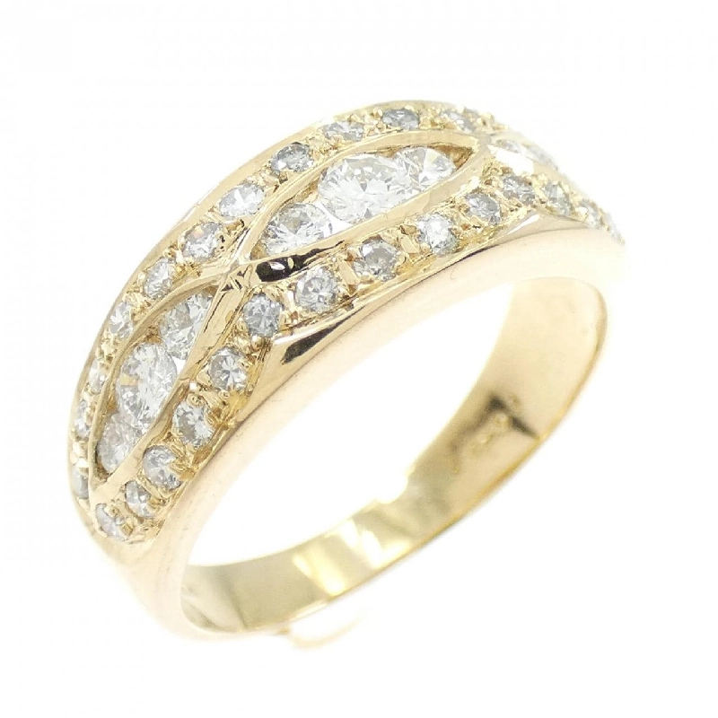 Nhẫn kim cương K18YG 0.327CT - Hàng hiệu Authentic 851640