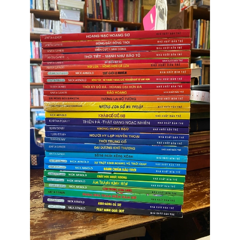 Bộ sách Horrible science cũ giá rẻ 179166