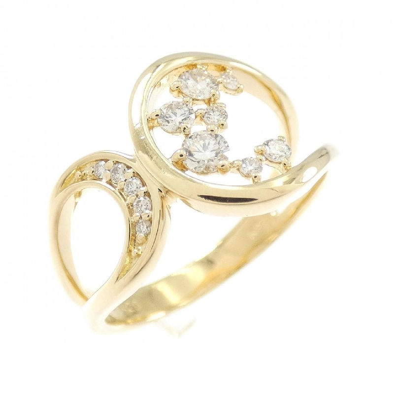 Nhẫn kim cương K18YG 0.20CT - Hàng hiệu Chính hãng 853517