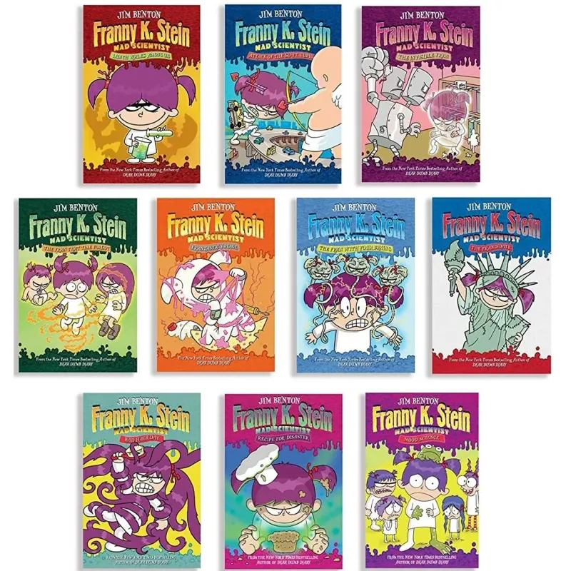 Bộ truyện Franny K.stein - 10 books 553611