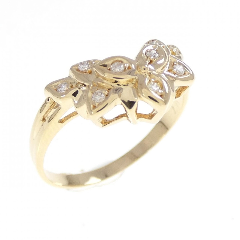 Nhẫn kim cương K18YG 0.07CT - Hàng hiệu Chính hãng 853947