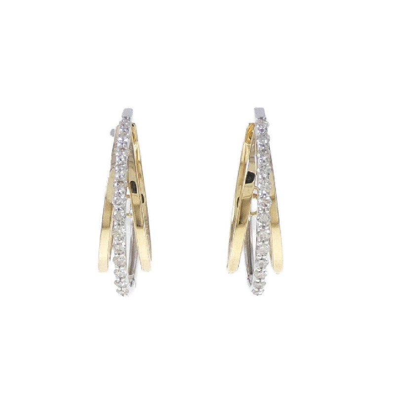 Bông tai kim cương K18YG/K18WG 0.30CT - Hàng hiệu Chính hãng 868689