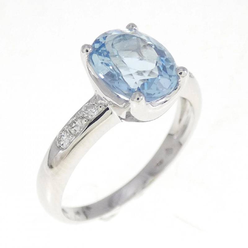 Nhẫn Aquamarine 750WG 673375