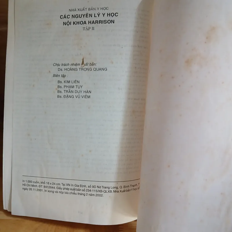 Các Nguyên Lý Y Học Nội Khoa Harrison (Tập 1, 2) 748633