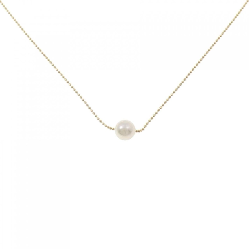 K18YG Chuỗi ngọc trai Akoya 7.1mm - Hàng hiệu Chính hãng 858039