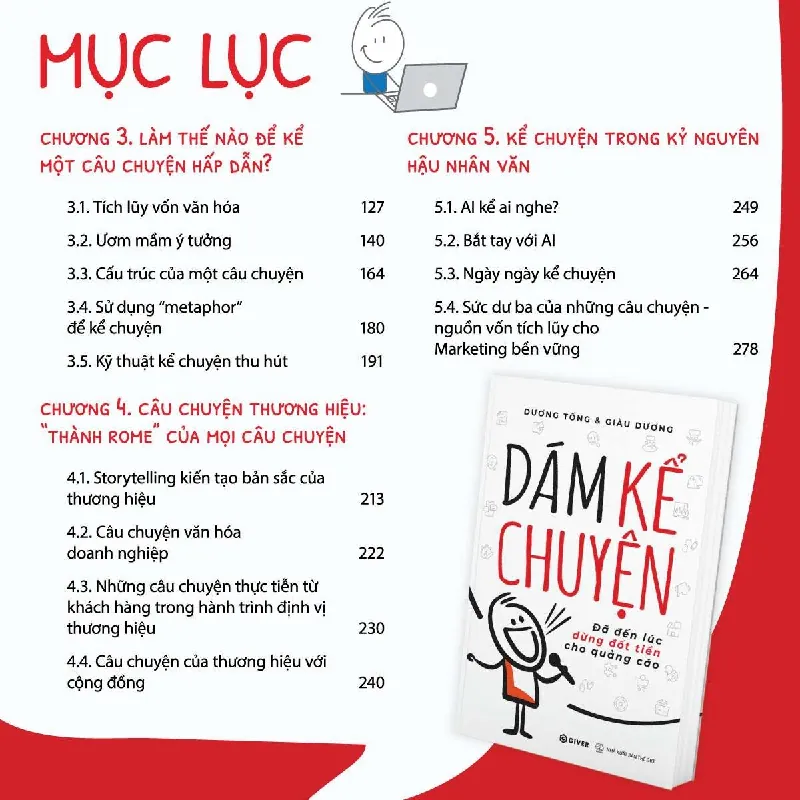 Dám Kể Chuyện - Dương Tống & Giàu Dương - GIVER BOOKS - MARKETING KINH DOANH 595435