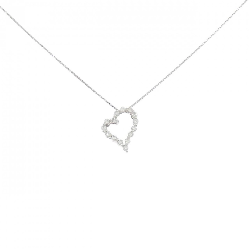 Dây chuyền kim cương hình trái tim PT900/PT850 0.30CT - Hàng hiệu Chính hãng 860105